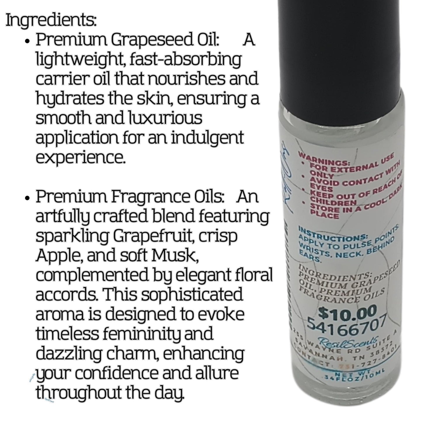 Bijou Roll-On Oil – Sparkle with Sophistication