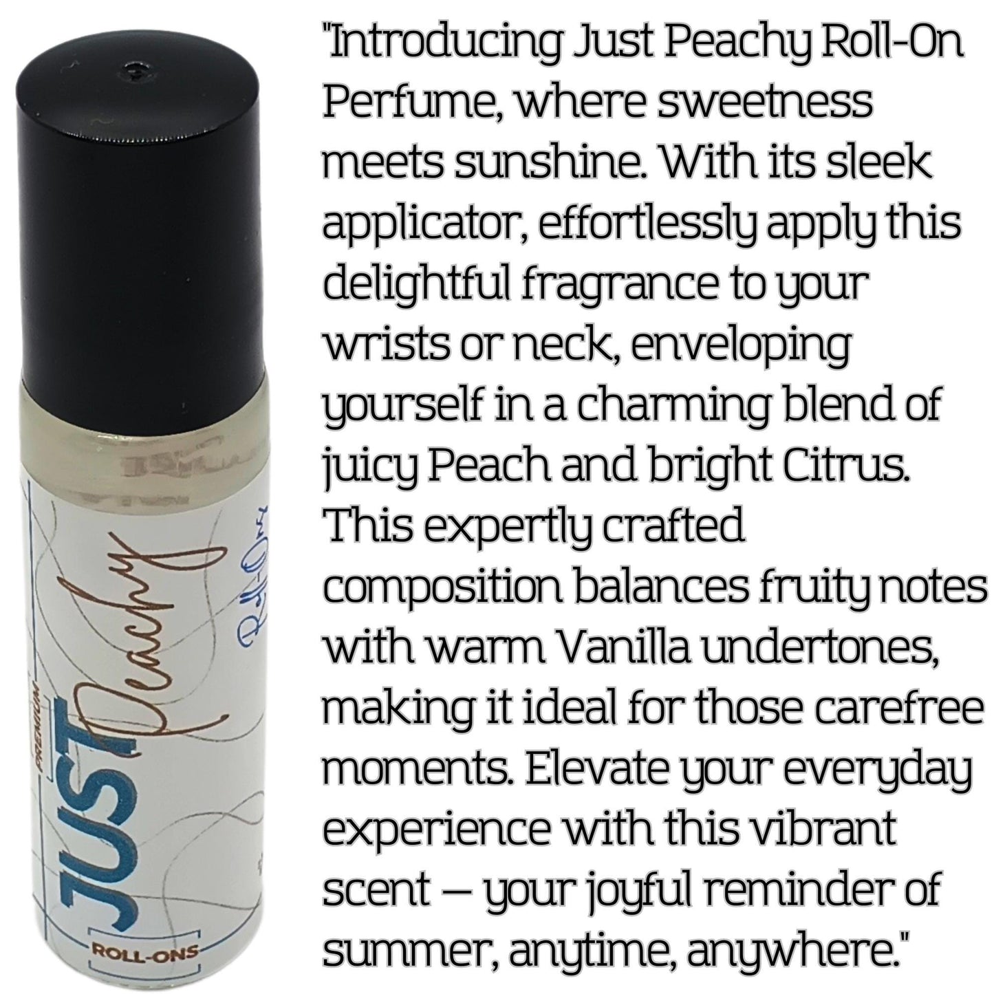 Just Peachy Roll-On Oil – Sweet & Fruity Aroma | A Perfect Spring Gift