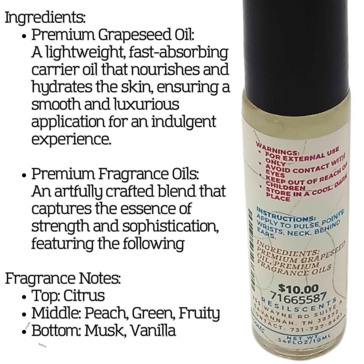 Just Peachy Roll-On Oil – Sweet & Fruity Aroma | A Perfect Spring Gift