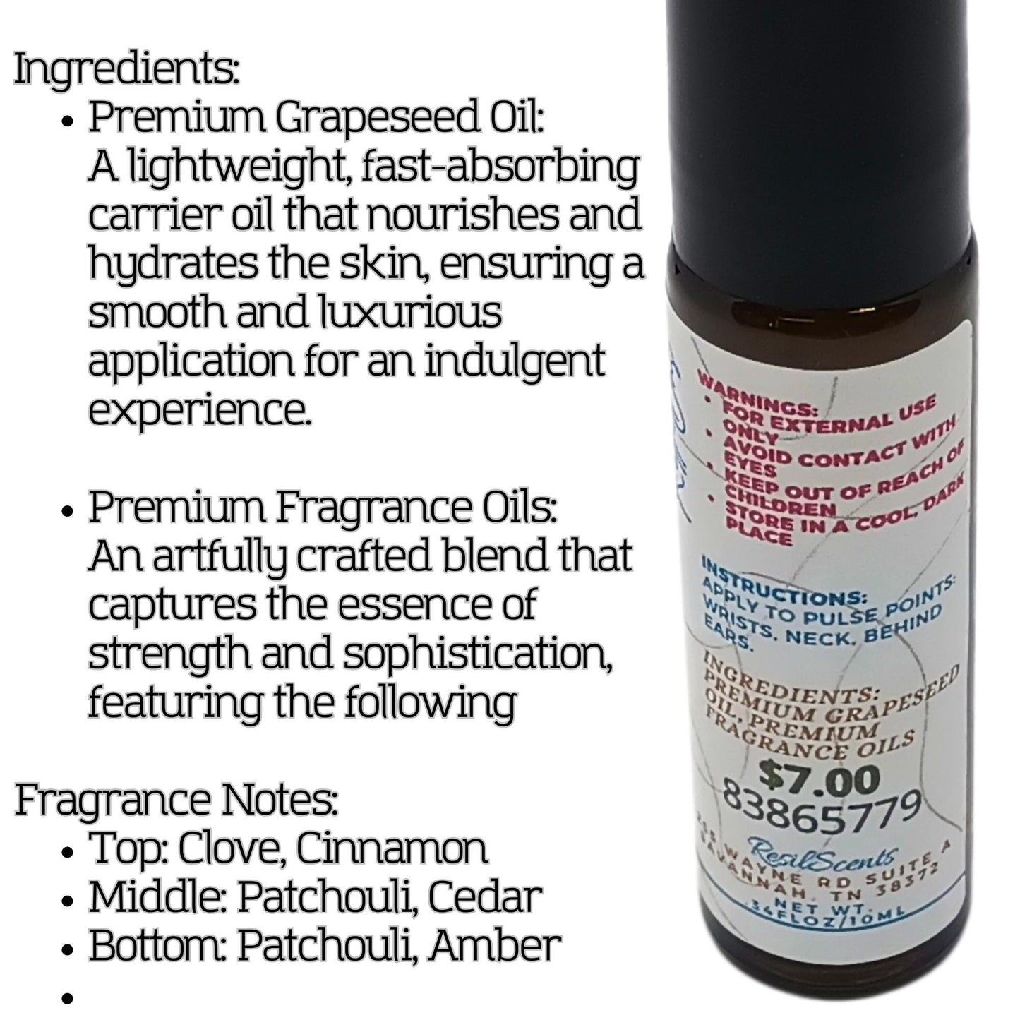 Patchouli Roll-On Oil – Grounded. Warm. Timeless.