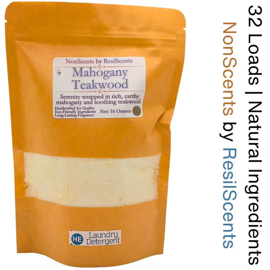 🌲 Forest Majesty Laundry Detergent – Mahogany Teakwood Type | ResilScents™