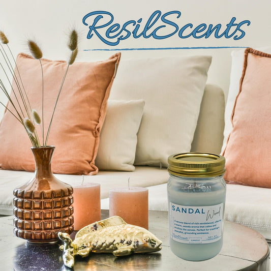 Sandalwood Peace Candle – Rich & Soothing Aroma | A Perfect Spring Candle