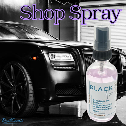 Glacial Edge Car Spray | Black Ice Type | ResilScents®
