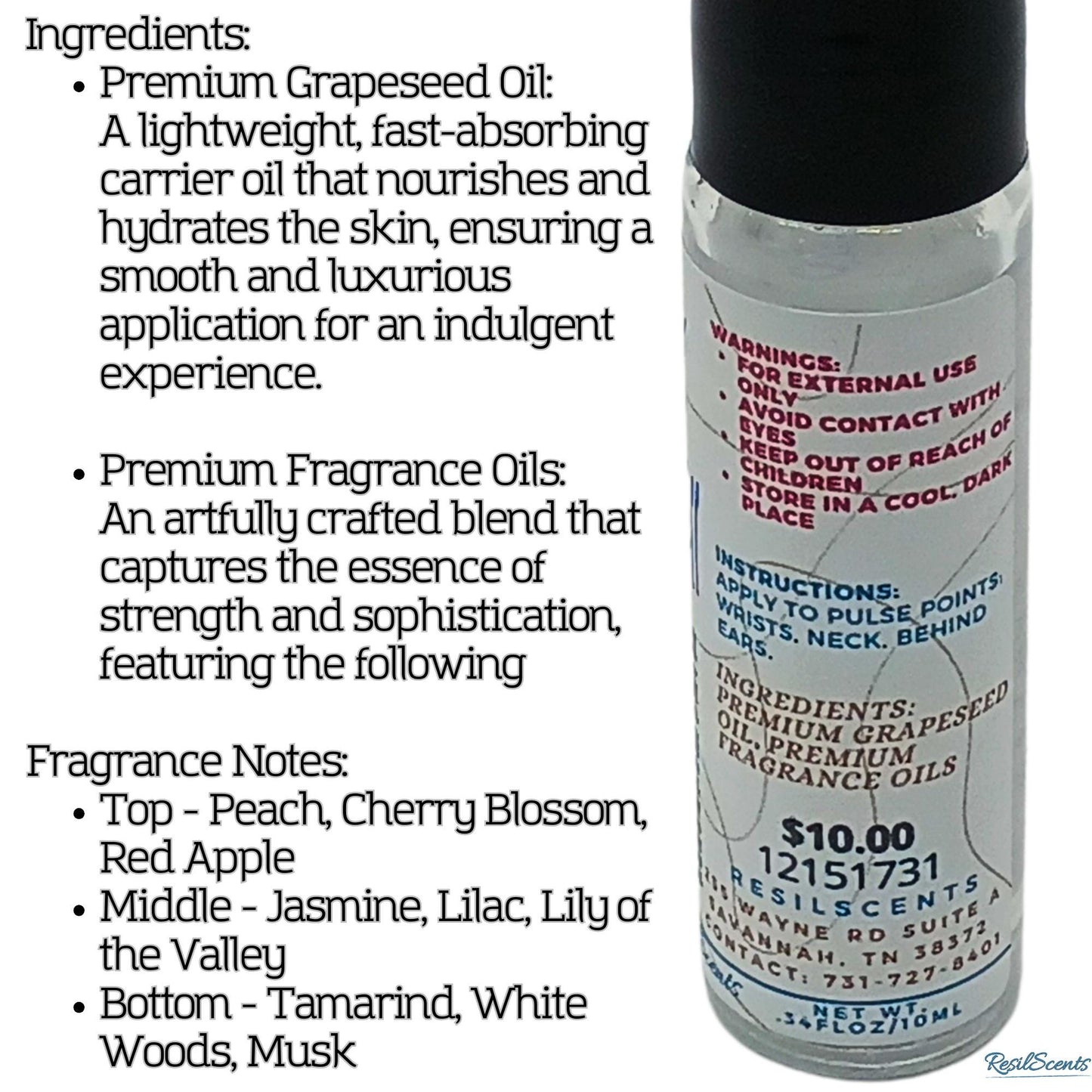 Enchanted Roll-On Oil – Softly Romantic. Effortlessly Portable.