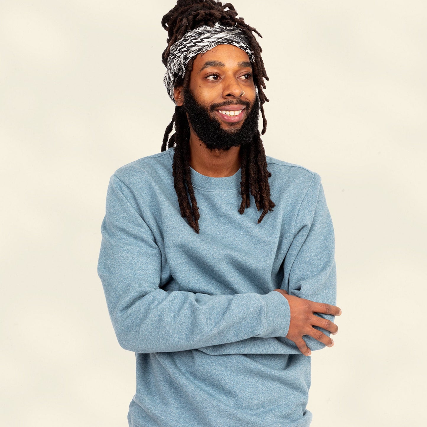 Support Mental Health Crew Sweatshirt | Sweatshirt Crew Sustainable Socks - Conscious Step