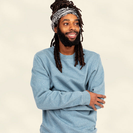 Support Mental Health Crew Sweatshirt | Sweatshirt Crew Sustainable Socks - Conscious Step