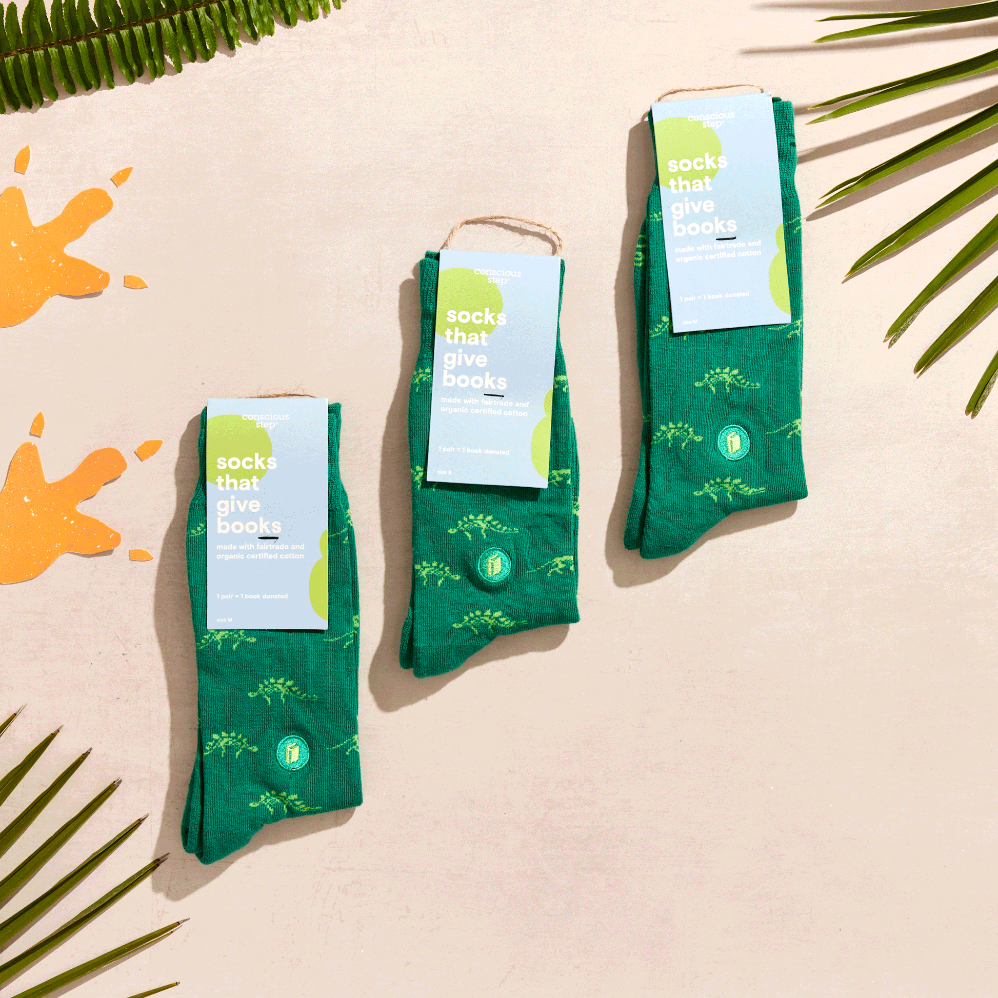 Socks that Give Books | 