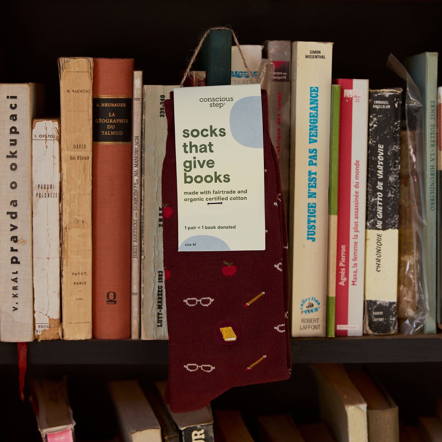 Socks that Give Books by ResilScents