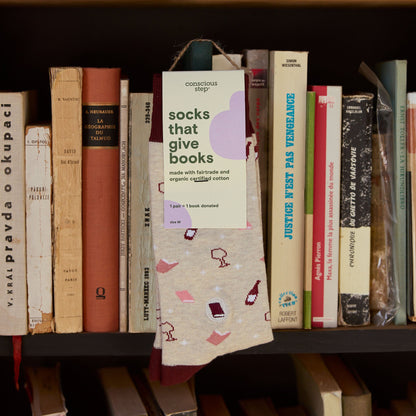 Socks that Give Books by ResilScents