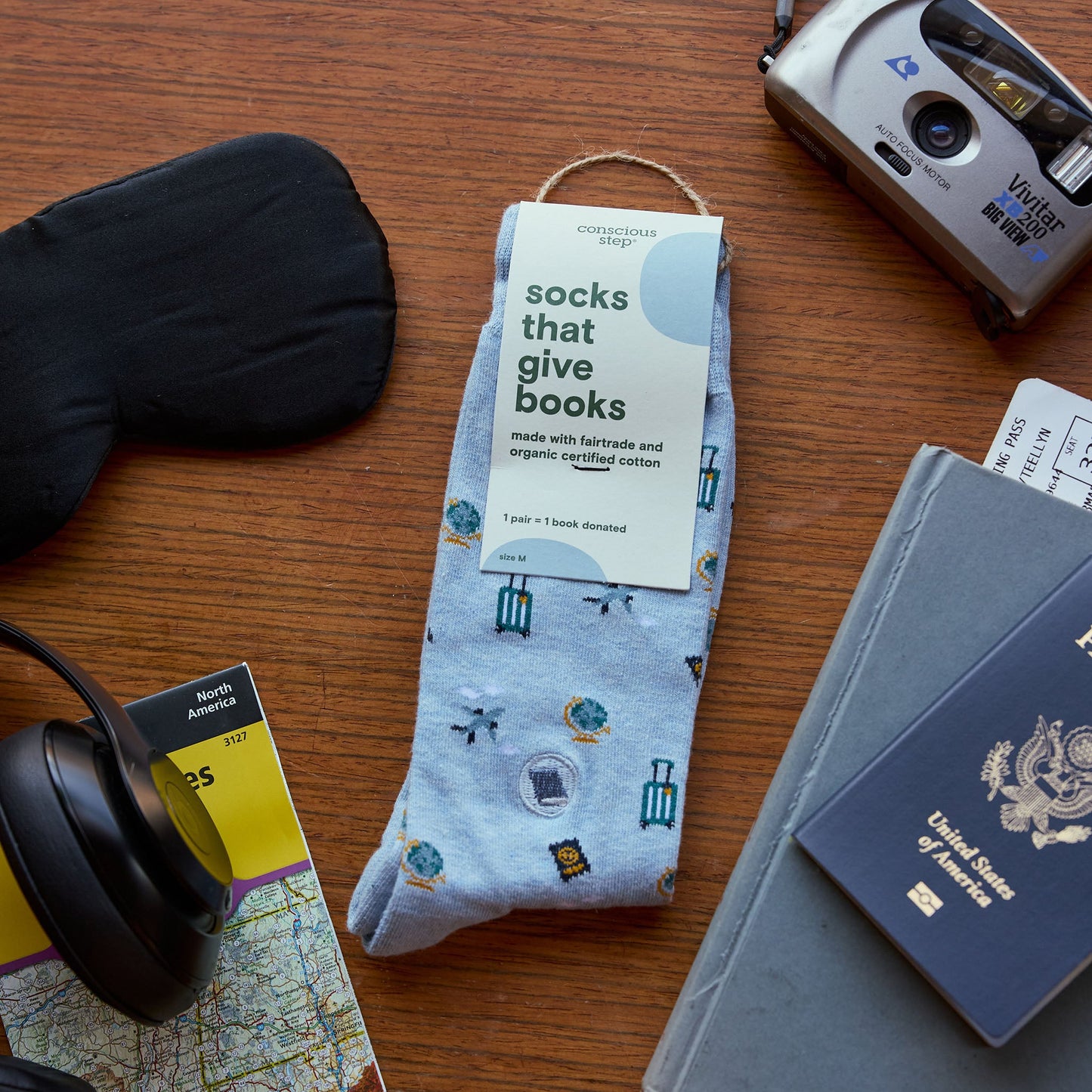Socks that Give Books by ResilScents