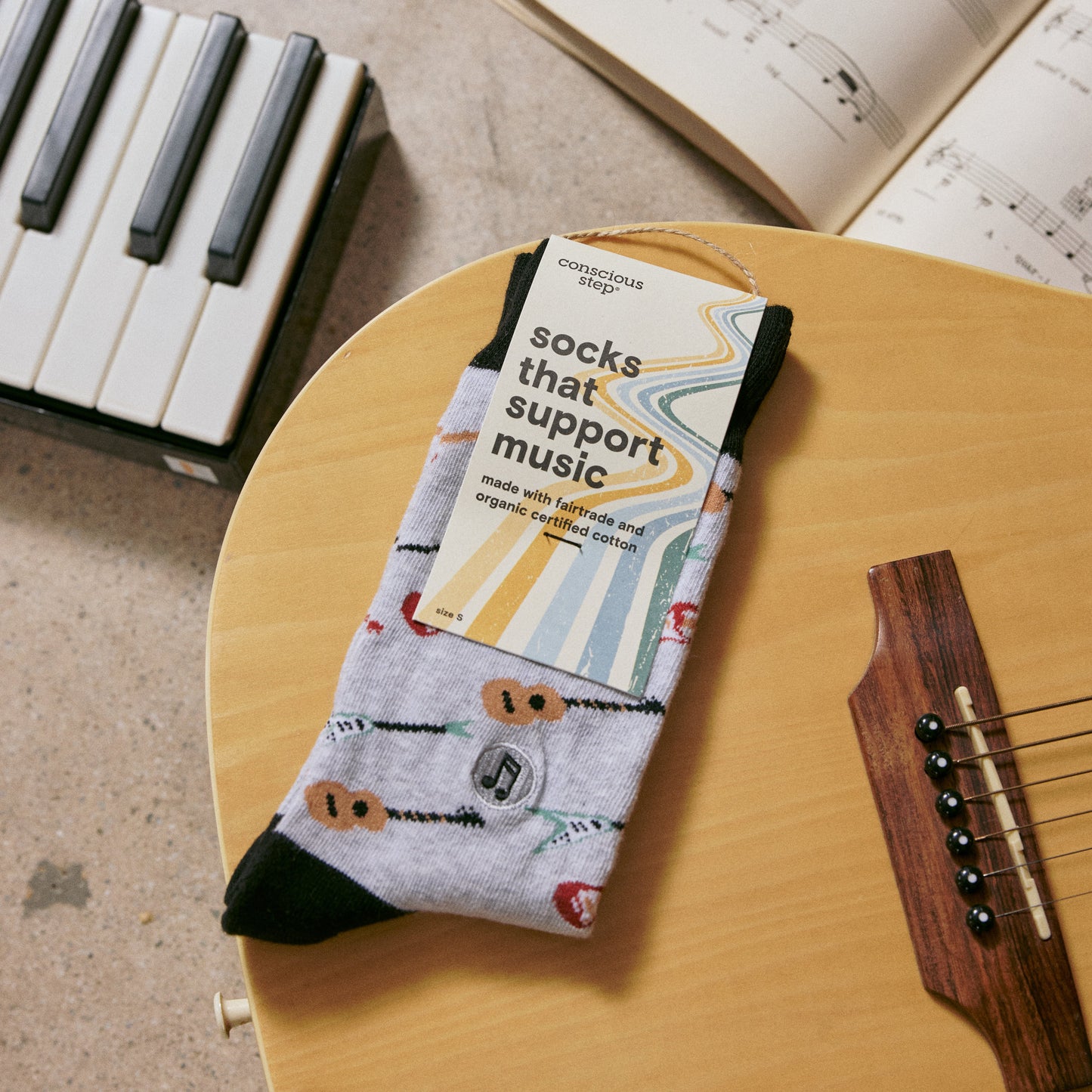 Socks that Support Music | 