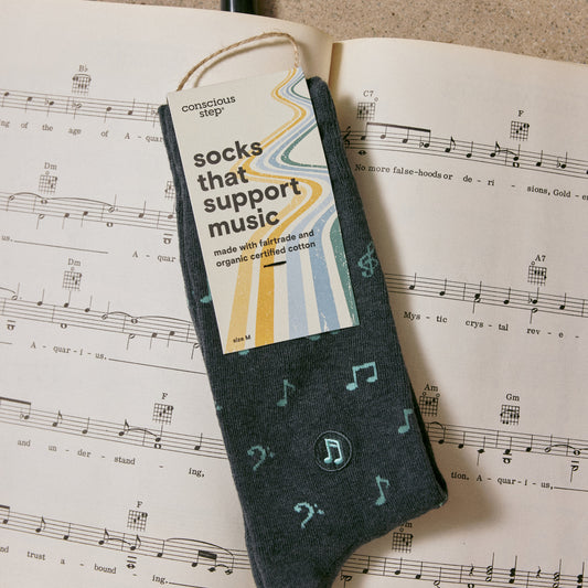 Socks that Support Music | 