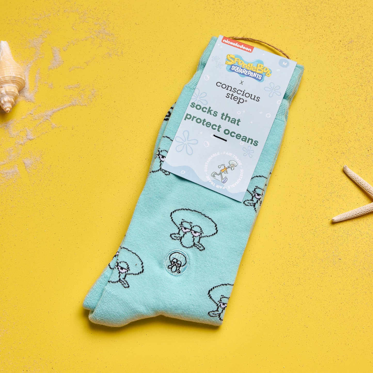 Squidward Socks that Protect Oceans | 