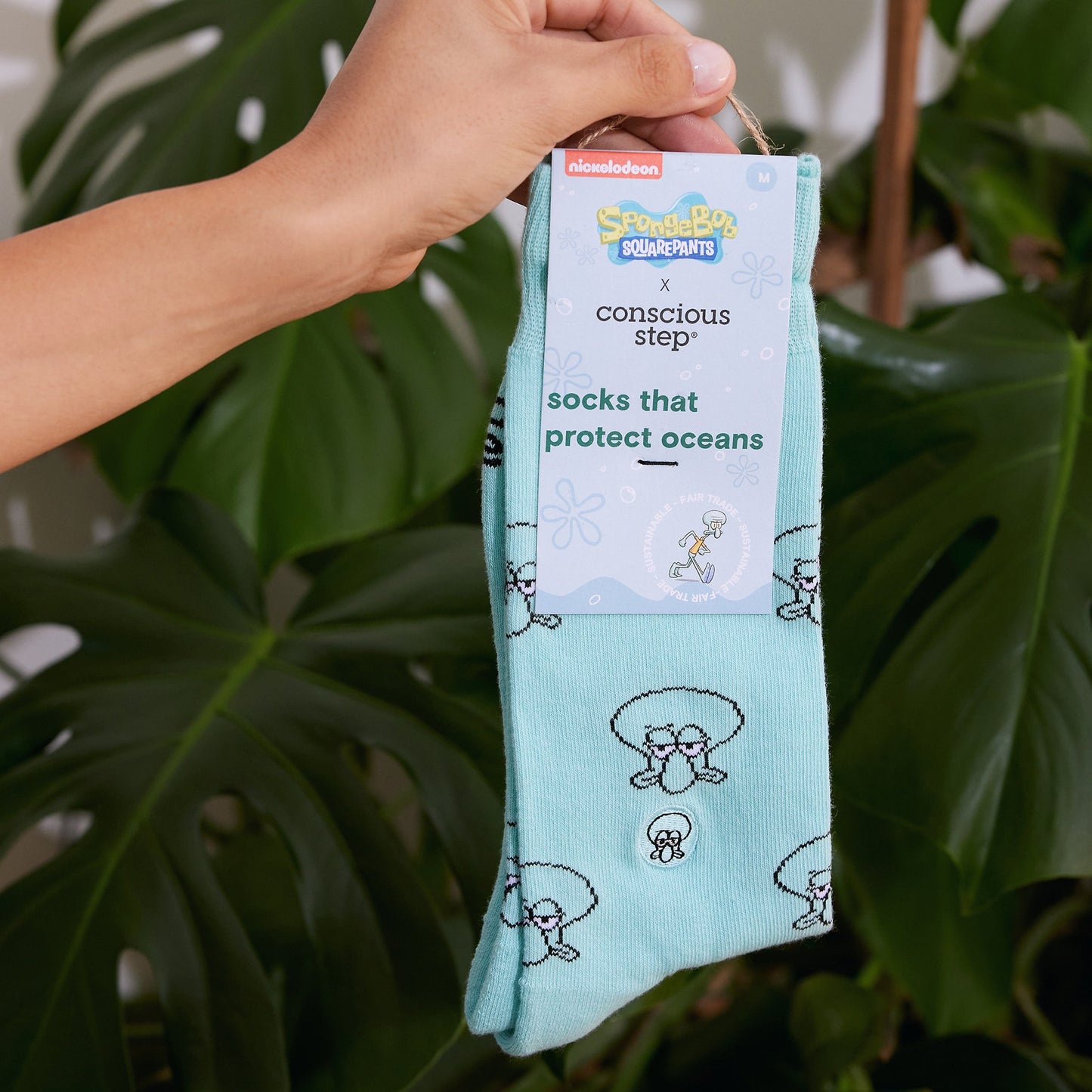 Squidward Socks that Protect Oceans | 