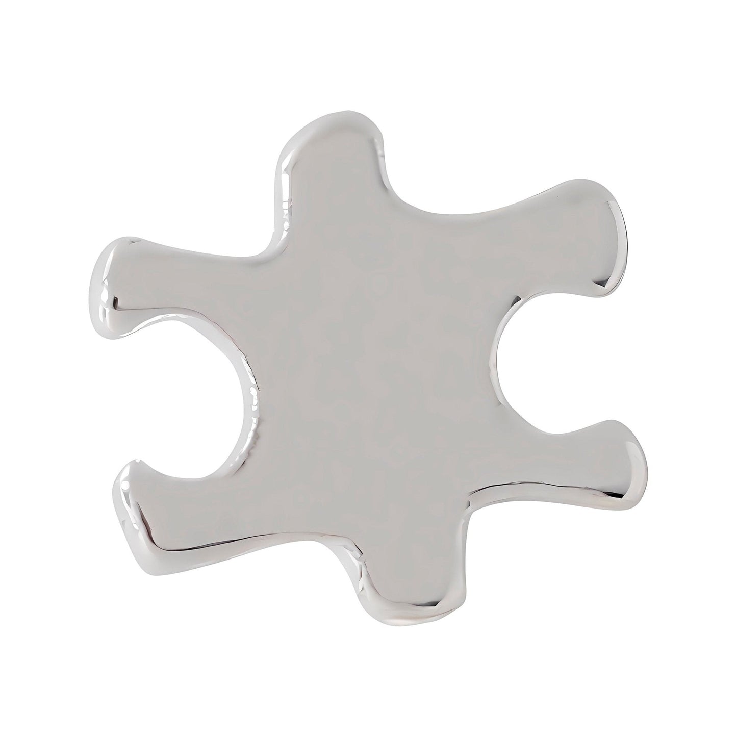 10 Pack Small Silver Autism Awareness Puzzle Lapel Pins