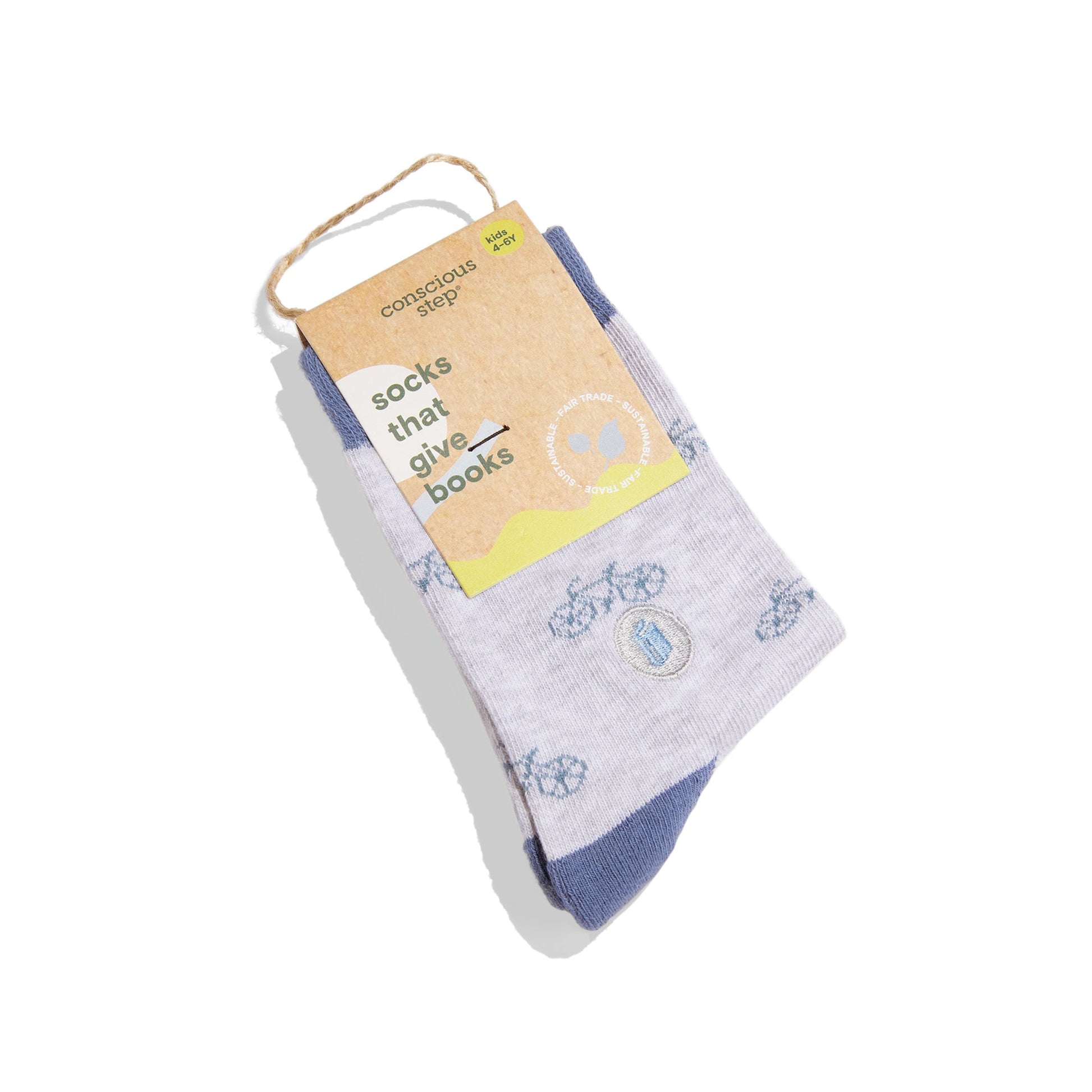 Kids Socks that Give Books | 
